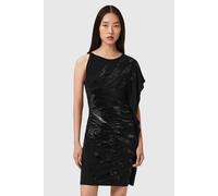 AllSaints Sophie Emb Dress Black Talla: 4 | Mini Vestidos Outlet | Mujer | Negro