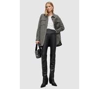 AllSaints Sophie Mono Jacket Black/white Talla: 16 | Sobrecamisas Outlet | Mujer | Negro