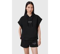 AllSaints Sorri Sl Hoody Black Talla: XS | Sudaderas con Capucha Outlet | Mujer | Negro