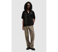 AllSaints Sortie Ss Shirt Liquorice Black Talla: XL | Camisas Casuales Outlet | Hombre | Negro