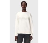 AllSaints Sprinkle Etta Sweat White Talla: M | Sudaderas con Capucha Outlet | Mujer | Blanco