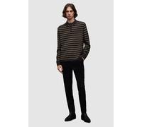 AllSaints Stafford Ls Polo Cinder Ml/blk/yelw Talla: XXL | Manga Larga Outlet | Hombre