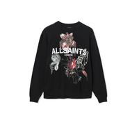 AllSaints Sudadera 'ANIA ETTA' verde oscuro / rojo oscuro / negro / blanco XS verde oscuro / rojo oscuro / negro / blanco