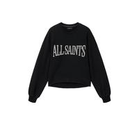 AllSaints Sudadera 'DASH LILA' negro / blanco M negro / blanco