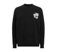 AllSaints Sudadera 'ORLANDO' negro / blanco Hombre AllSaints S negro / blanco