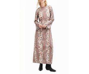 AllSaints Susannah Cascade Dre Clay Pink Talla: 10 | Vestidos Maxi Outlet | Mujer | Rosa