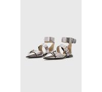 AllSaints Sutton Metallic Shoe Gunmetal Grey Talla: 39 | Chancletas Outlet | Mujer | Gris