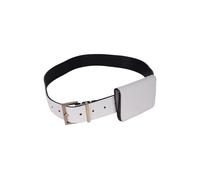 AllSaints Teri Bag Belt White/warm Brass Talla: L-XL | Cinturones Outlet | Mujer | Blanco