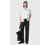 AllSaints Terra Ss Shirt Ecru Talla: S | Camisas Casuales Outlet | Hombre | Marrón