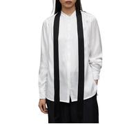AllSaints Toni Shirt White/black Talla: 36 | Camisas Outlet | Mujer | Blanco