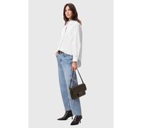 AllSaints Toria Shirt White Talla: 2 | Camisas Outlet | Mujer | Blanco