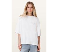 AllSaints Under Amelie Tee White Talla: M | Camisetas de Seda Outlet | Mujer | Blanco
