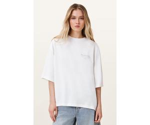AllSaints Under Amelie Tee White Talla: XS | Camisetas de Seda Outlet | Mujer | Blanco