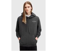 AllSaints Underground Oth Hood Grvstone Grey Marl Talla: XXL | Sudaderas con Capucha Outlet | Hombre | Gris