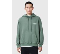 AllSaints Underground Oth Hood Smokey Green Talla: M | Sudaderas con Capucha Outlet | Hombre | Verde