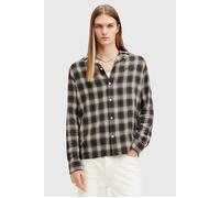 AllSaints Undrgrnd Ls Ch Shirt Bison Red Talla: M | Camisas Casuales Outlet | Hombre | Rojo