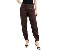AllSaints Val Trouser Dark Wine Red Talla: 2 | Pantalones rectos Outlet | Mujer | Rojo