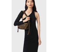 AllSaints Vega Suede Mini Bag Olive Green Talla: OS | Mini Bolsos Outlet | Mujer | Verde