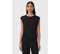 AllSaints West Shimmer Tank Black Talla: S | Camisetas de Tirantes Outlet | Mujer | Negro