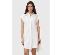 AllSaints Zola Dress Snow White Talla: 4 | Blusón Outlet | Mujer | Blanco