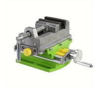 Allsome BG-6346 Torno de Deslizamiento Cruzado de 3 Pulgadas con Compuesto para Fresadora y Taladro, Tornillo de Deslizamiento Cruzado