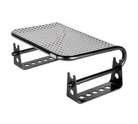 ALLSOP 30336 - Soporte de Metal para Monitor artístico (Capacidad para 50 Libras con Espacio de Almacenamiento para Teclado), Color Negro Negro