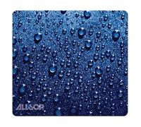 Allsop Alfombrilla para Mouse, diseño de Gotas de Lluvia, Color Azul (30182), 8.5 x 8 Pulgadas