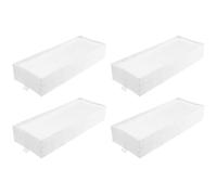 AllSpares Filtro acústico (x4) para campanas extractoras adecuado para Bosch Siemens 17004801 / HEZ9VEDU0, Neff Z811DU0 y Gaggenau CA084010 (192 x 73 x 35 mm)