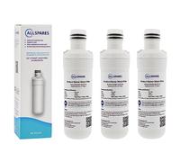 AllSpares Filtro de agua (3 unidades) para frigorífico LG LT1000P / AGF80300704 / ADQ74793501