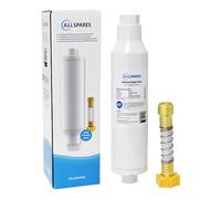 AllSpares Filtro de agua al aire libre adecuado para caravanas y barcos - Filtro de agua móvil para mejorar la calidad del agua en el camping o junto al mar