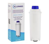 AllSpares filtro de agua para cafetera (2 uds.) compatible con DeLonghi DLSC200, SER3017, 551329811
