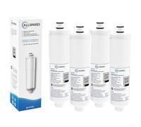 AllSpares Filtro de agua para frigorífico Bosch Siemens CS-52 / CS-51/640565 y 3M 70020002518 (4 unidades)