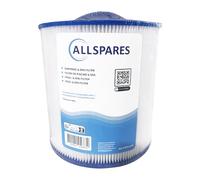 AllSpares Filtro de agua para Whirlpool/piscina, cartucho de filtro adecuado para Filtrinov FB12, diámetro de 170 x 205 mm