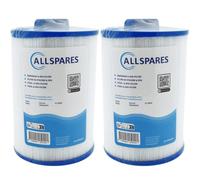 AllSpares Filtro de agua Spa (2X) adecuado para SC718 / 50353 / 5CH-35