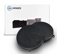 AllSpares filtro de carbón activo (2 uds.) para campanas extractoras compatible con Falmec Nº 6/103050091/114163 y Airlux CR2000 (Ø170 mm)