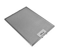 AllSpares Filtro de grasa de metal para campanas extractoras | Bosch Siemens Balay 00422872, 422872 | Bauknecht Whirlpool 480122102174 | 380 x 283 x 8 mm