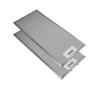 AllSpares Filtro de grasa metálico (2 unidades) 50268357006, ADX6350AM, ADX6351AM, CHDL4150ML, DGB1520S, DGB1521S, DGB1530S, DL4150-ML, DL6250-ML, DL6250MLS, DM8400, DM8400, DM8400, DM88 600 m para