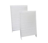 AllSpares Juego de 2 filtros de repuesto clase G4 adecuados para sistemas KWL con recuperación de calor Zehnder ComfoSpot 50 (180 x 121 x 20 mm/180 x 121 x 20 mm)