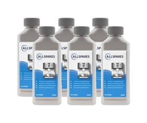 AllSpares - Líquido descalcificador universal (6 x 250 ml) para Delonghi/Saeco/Philips/DLSC003/CA6703