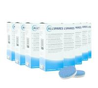 AllSpares Pastillas descalcificadoras 2 en 1 (48 x 18 g) para cafeteras Bosch 311821/311975/TCZ8002/y Siemens Neff Gaggenau 00311975 / TZ80002
