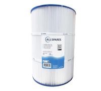 AllSpares Whirlpool Filtro de piscina, cartucho de filtro de spa de repuesto para Waterair CFR75 | CFT75 | PJ75 | Unicel C-9475 | 252 x 362 mm | apertura 148/154 mm