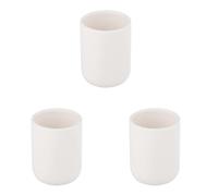 Allstar Olinda - Vaso para cepillos de Dientes con Acabado Mate (Paquete de 3)