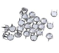 Allstarco 9mm Crystal CH38 Bedazzler Refills Rhinestones Preset Gemagic Studs Nailheads in Rims For Garment Embelishments Leatherwork DIY Crafts Decorate Shoes, Belts, tee Size 40-50 Pieces