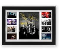 AllStarMedia Póster firmado de Muse Band, colección exclusiva, álbum autografiado para fans (sin marco, A3, 30 x 40 cm)