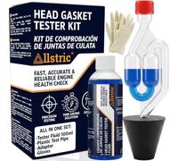 Allstric® Detector de Culata CO2 | Comprobador Junta Culata para Coche y Motores | Kit Universal con 50 Pruebas | Block Tester para Fugas de Refrigerante y Analizador de Gases del Motor