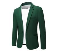 Allthemen Blazer Chaqueta de Traje para Hombre diseño Ajustado con botón de veston Blazer para Hombre Elegante Formal para Bodas Negocios y veladas