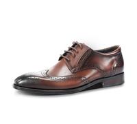 Allthemen Zapato Derby Brogue Formal de Cuero Oxford para Hombre con Cordones para Traje de Boda 40-45EU