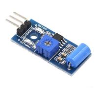Allthingstore 10 módulos de sensor de vibración SW420 con salida robusta de más de 15 mA y diseño compacto de PCB, compatible con varios módulos de relé para detección de alarma y movimiento