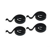 Allthingstore 4 resortes de amoladora angular de carbono para cepillo de carbono para Bosch Gws 6100 cepillo de alambre de nailon para taladro para eliminar óxido