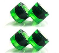 Allthingstore 4 ruedas de monopatín 60x45mm 78A PU Longboard Street para cruiser Rollers para deportes al aire libre baile deslizante 12 colores (11)